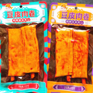 140g丰玉豆皮肉卷鸡肉香菇夹心