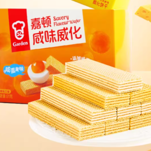 153g嘉顿咸蛋黄威化