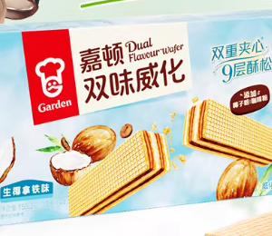 155.2g嘉顿生椰拿铁威化