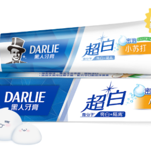 190克黑人超白小苏打牙膏