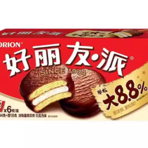 204g好丽友巧克力派6枚