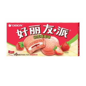 210克好丽友派轻雪草莓味6枚