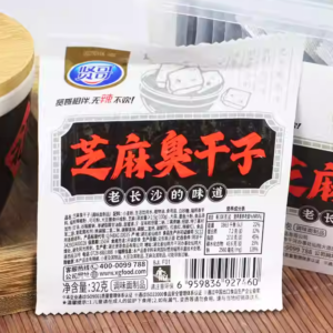 32g贤哥街铺小巷芝麻臭干子