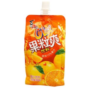 350ml喜之郎果粒爽香橙
