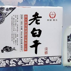 42°淡雅老白干500ml