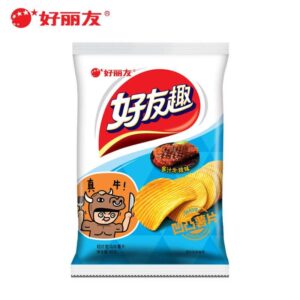 45g好友趣薯片多汁牛排味