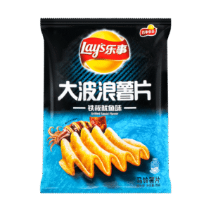 70g乐事大波浪薯片铁板鱿鱼味
