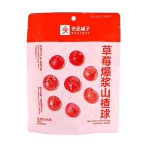 95g良品铺子草莓爆浆山楂球