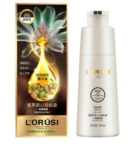 LORUSI染发膏深棕色