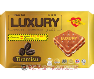 LUXURY饼干 袋 巧克力