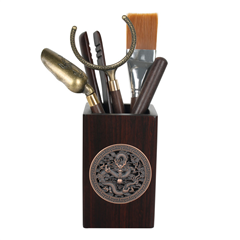 P-238黑檀方盒六君子套装