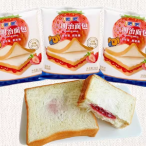 U吧U吧三明治面包草莓沙拉味90g