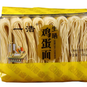 一浩生晒式鸡蛋面500g