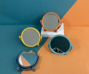 三美优家8821小号圆形梳妆镜