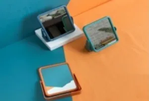 三美优家方形梳妆镜8219