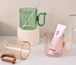 三美优家比心铂尊刷牙杯