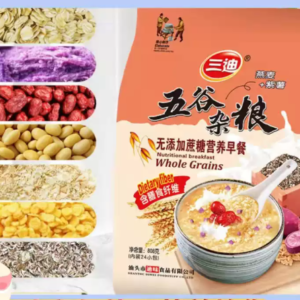 三迪808克无添加蔗糖营养早餐五谷杂粮