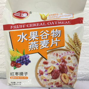 三迪808克水果谷物红枣提子燕麦片