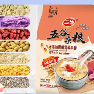 三迪808克牛奶加钙营养早餐五谷杂粮