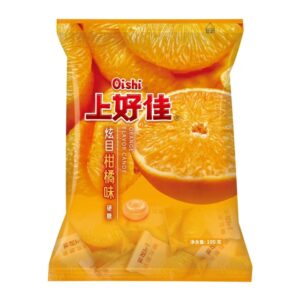 上好佳柑橘味硬糖100g