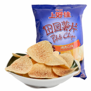 上好佳田园薯片烤肉味