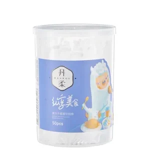 丹柔平盖小圆盒牙线50支