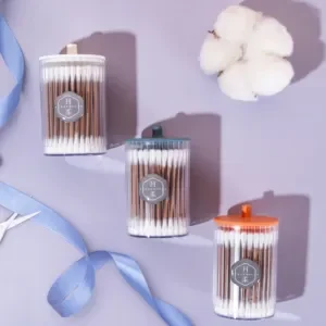 丹柔幻影圆筒碳化棉签100支