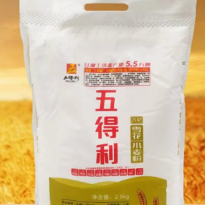 五得利八星雪花小麦面粉2.5kg