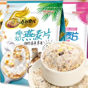 五谷奈儿728克椰奶椰丝香蕉草莓