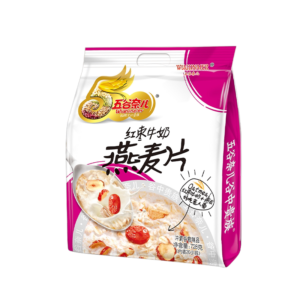 五谷奈儿728克红枣香芋牛奶燕麦片