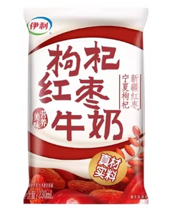 伊利早餐奶红枣