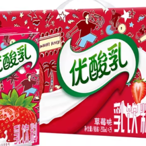 伊利草莓优酸乳