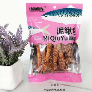 休闲列车泥鳅鱼烧烤味