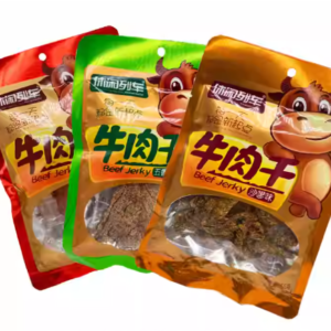 休闲列车牛肉干沙爹味