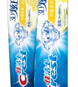 佳洁士3D炫白牙膏柠檬茶爽