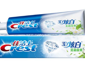 佳洁士3D炫白茉莉茶爽牙膏