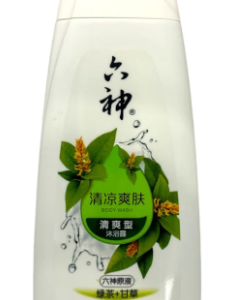 六神清凉爽肤绿茶