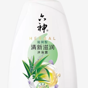 六神清新滋润芦荟+麦冬沐浴露-450毫升