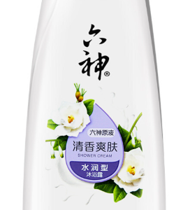 六神清香爽肤沐浴露200ml
