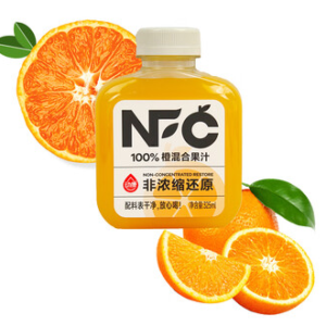动康100%橙混合果汁