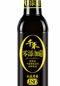 千禾零添加特级生抽500g