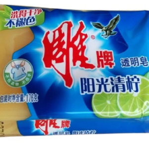 单块雕牌青柠透明皂