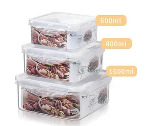 南峰800ml正方形保鲜盒