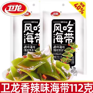 卫龙风吃海带香辣味112g