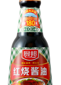 厨邦红烧酱油410ml
