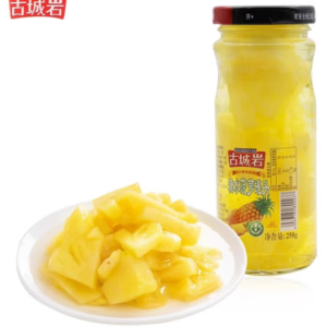 古城岩糖水菠萝罐头