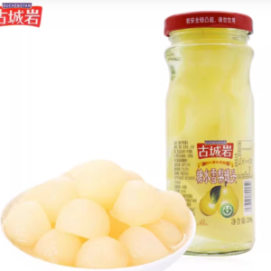 古城岩糖水雪梨罐头