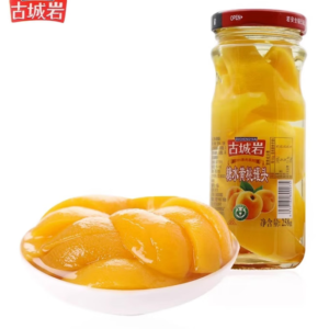 古城岩罐头黄桃