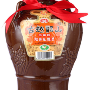 古越龙山三年陈绍兴花雕酒1.5L