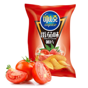 可比克薯片番茄